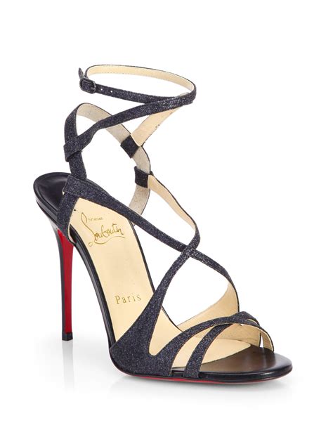 christian louboutin strappy sandals.